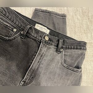 Abercrombie & Fitch two tone black jean womens size 27 / 4S